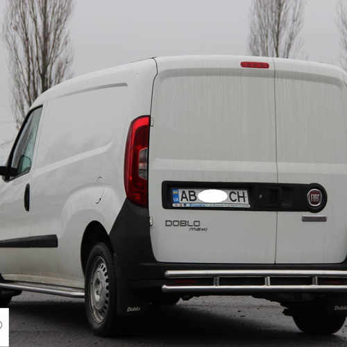 Задня захист подвійна Doblo 2015+