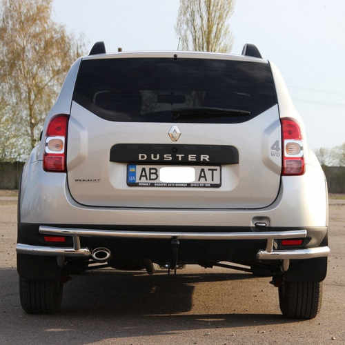 Захист заднього бампера для Renault Duster 2010+