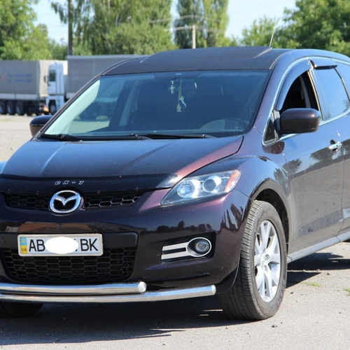 Захист переднього бампера подвійний d51 для Мазда CX-7