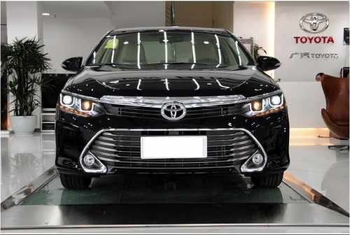 Передні LED фари з ДХО для Toyota Camry V55 2014-2017
