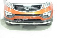 Передняя защита труба Can otomotiv для Kia Sportage R 2010-2015