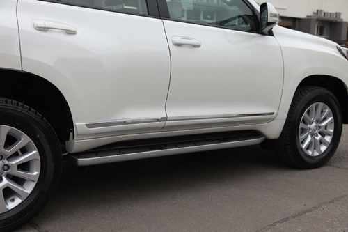 Молдинги на двері для Toyota Land Cruiser Prado 150, Lexus GX дизайн 13-17 рік