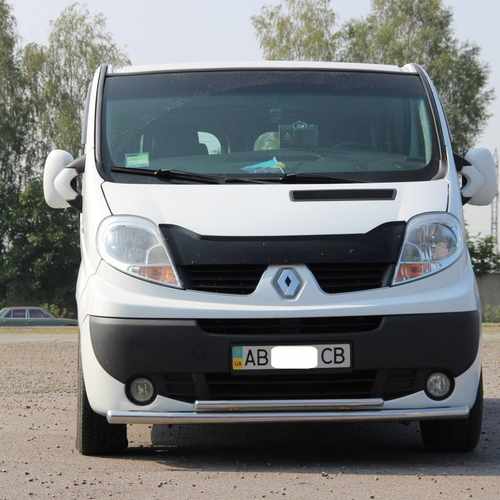 Передій захист подвійний d60/42 для Renault Trafic II 2001-2014