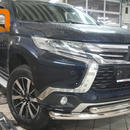 Захист переднього бампера Mitsubishi Pajero Sport (2016-) (подвійний)