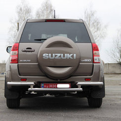 Захист заднього бампера Suzuki Grand Vitara 2005-2015
