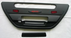 Накладка чорна на ручку заднього борту Toyota Hilux 2015+ Велика