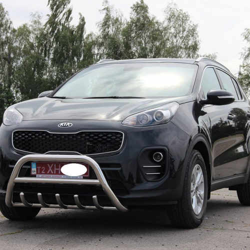 Кенгурятник з грилем Ø60 для Kia Sportage 2016-