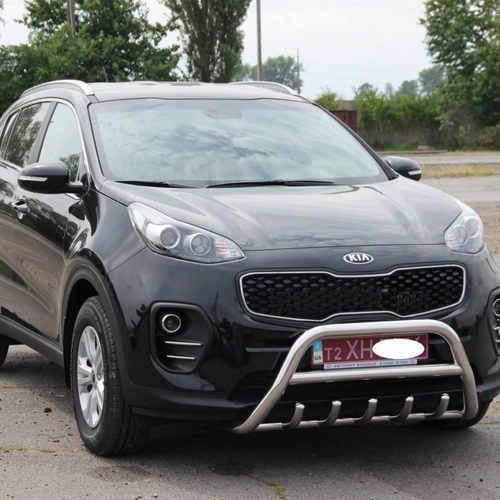Кенгурятник з грилем Ø60 для Kia Sportage 2016-