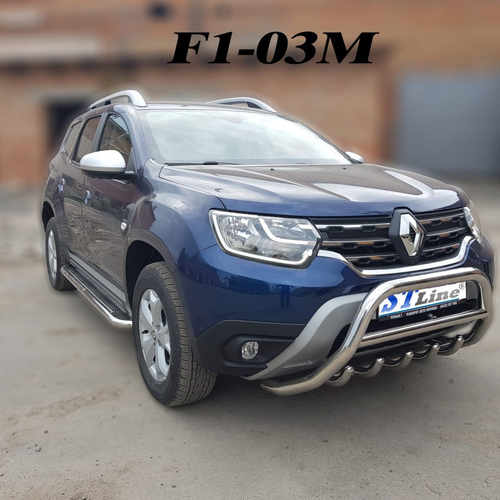 Кенгурятник D60 для Renault Duster 2018+