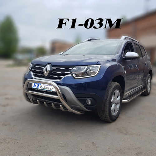 Кенгурятник D60 для Renault Duster 2018+
