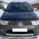 Захист переднього бампера труба для Mitsubishi Pajero Sport 2008+/L200 2010+