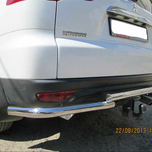 Захист задній для Mitsubishi Pajero Sport 2008+