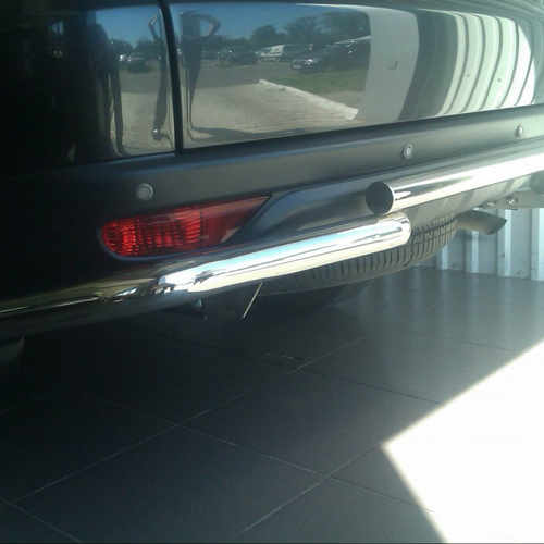 Захист задній для Mitsubishi Pajero Sport 2008+