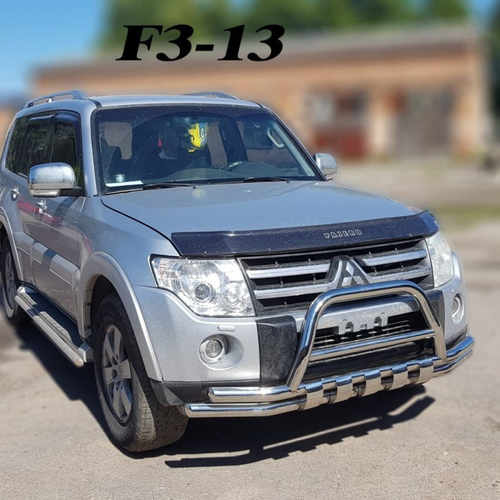 Кенгурятник з подвійним захистом бампер для Mitsubishi Pajero Wagon 4 2006-