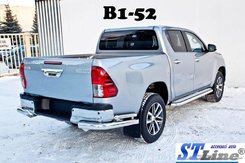 Задні кути подвійні для Toyota Hilux II 4D 2005-2015