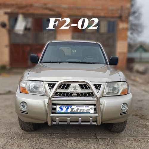 Кенгурятник високий D51 для Mitsubishi Pajero Wagon 3 2000-2006