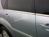 Хром молдинги вікон Omsa Line для Ssang Yong Rexton