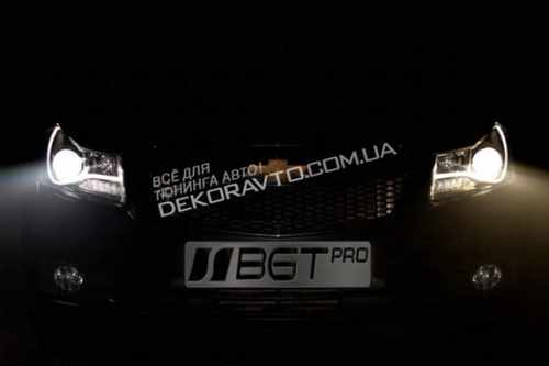 Оптика передні фари Audi Style Black для Cruze
