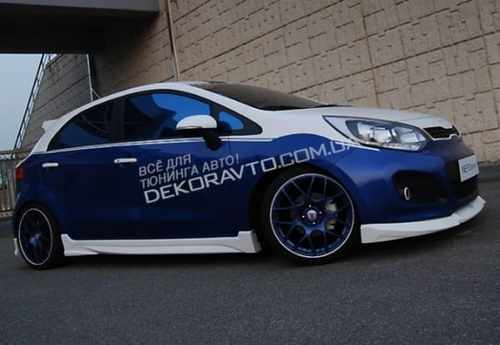 Аеродинамічний обвіс NEF Design для Kia Rio хетбек 2011+
