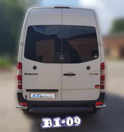 Захист заднього бампера кути для Mercedes-Benz Sprinter 2007+