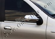Хром накладки на дверні ручки (нерж.) 4-дверн. Omsa для Fiat Albea