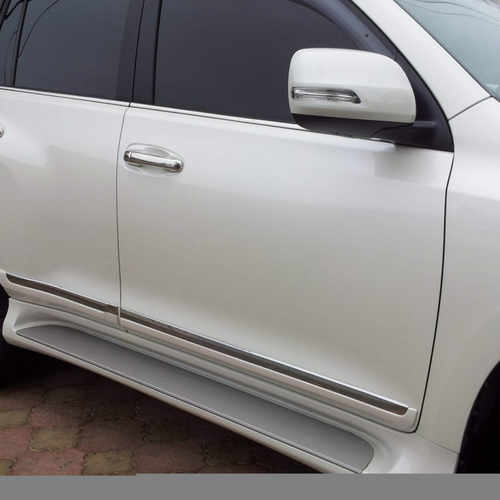 Молдинги на двері для Toyota Land Cruiser Prado 150, Lexus GX дизайн 13-17 рік