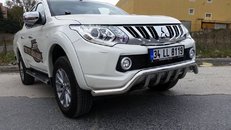 Передій захист Tamsan для Mitsubishi L200 2016+ Fiat FullBack