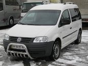 Кенгурятник з написом і грилем для Caddy 2011-2015