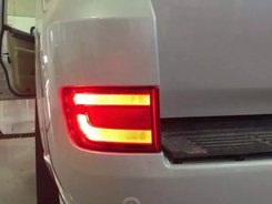 Диодные LED отражатели в задний бампер Toyota LC200 2016+