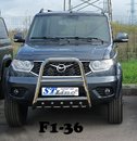 Кенгурятник високий для UAZ Patriot 2014-2016