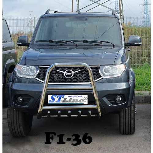 Кенгурятник високий для UAZ Patriot 2014-2016