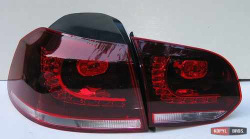 Задня світлодіодна LED оптика (R20 червона TC) для Volkswagen Golf 6 2009-2012