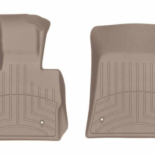 Килими гумові WeatherTech BMW X3 (G01) 18+ передні беж. 4512731