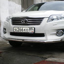 Захист передній (чорний метал) для Toyota Rav 4 2010-2012
