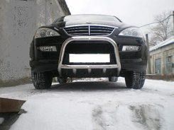 Кенгурятник с клыками для Кайрона