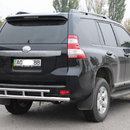 Захист заднього бампера подвійна Toyota Land Cruiser 150 (2009-2013/2013+)