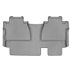 Ковры резиновые WeatherTech Toyota Tundra 12+ (Carpet Floor, Double Cab) задние серые 460939