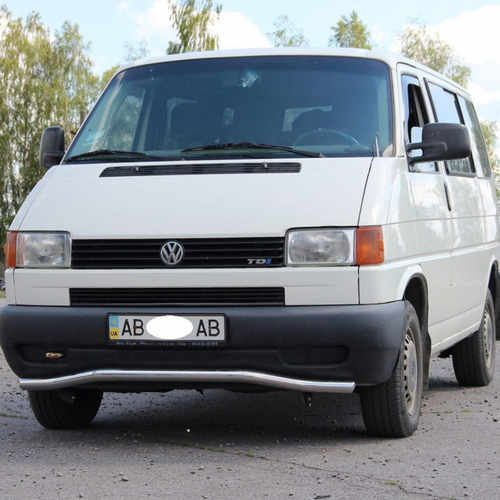 Захист переднього бампера хвиля d60 для VW T4 1990-2003
