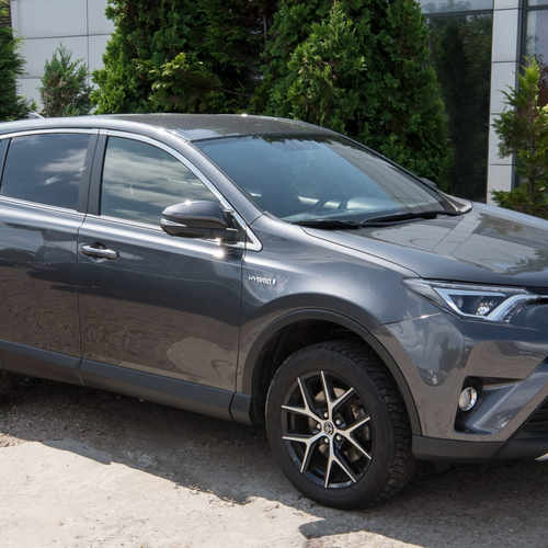 Хром молдинги вікон верхні для Toyota Rav4 IV 2013+