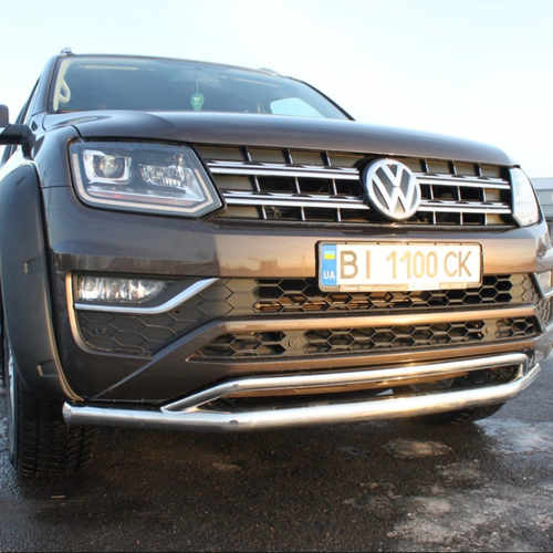Передій захист подвійний Omsa Line для Amarok 2016+