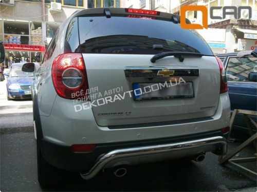 Захист заднього бампера гнута Can Otomotiv для Chevrolet Captiva