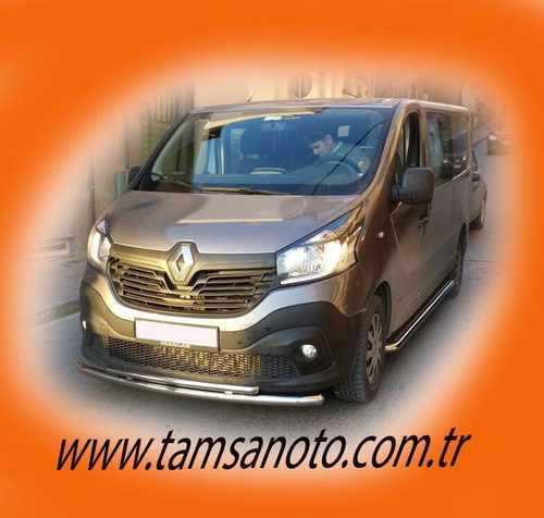Захист переднього бампера подвійний Tamsan для Vivaro 2015+