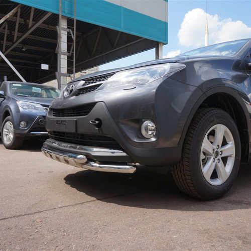 Передій захист подвійний з захистом картера Can Oto для Toyota RAV4 2013-2016