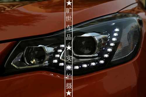 LED світлодіодні фари з денними ходовими вогнями для Subaru XV