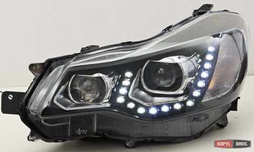 LED світлодіодні фари з денними ходовими вогнями для Subaru XV