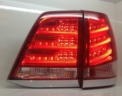 Альтернативные светодиодные задние фонари красные LED для Toyota LC 200
