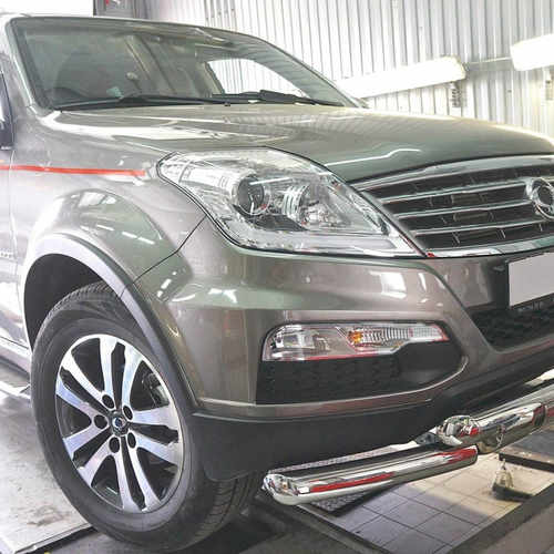 Захист переднього бампера Can Oto для Ssang Yong Rexton (2007-2012 / 2012-) d 70/70