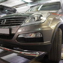 Захист переднього бампера Can Oto для Ssang Yong Rexton (2007-2012 / 2012-) (одинарний) d 70