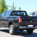 Захист заднього бампера подвійна для Mitsubishi L200 (2016+) Fiat FullBack