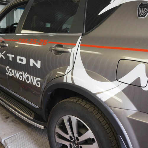 Захист штатних порогів Ssang Yong Rexton (2012-) d 42